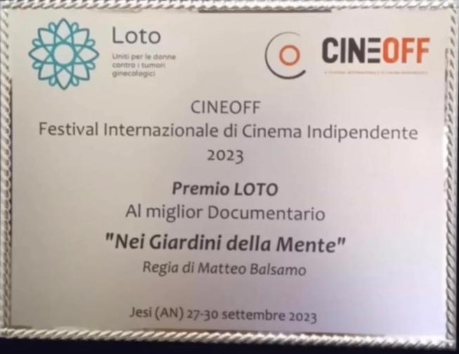 Altro premio per il docufilm 